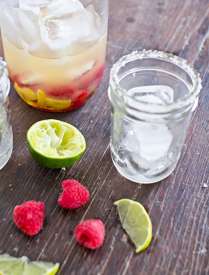 Raspberry Ginger Margarita