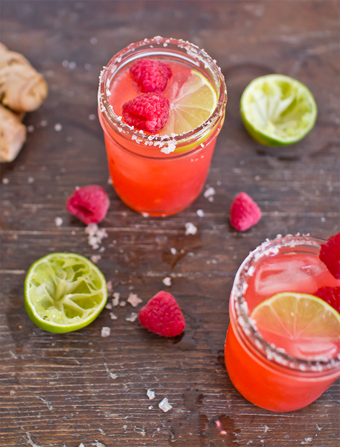 Raspberry Ginger Margarita