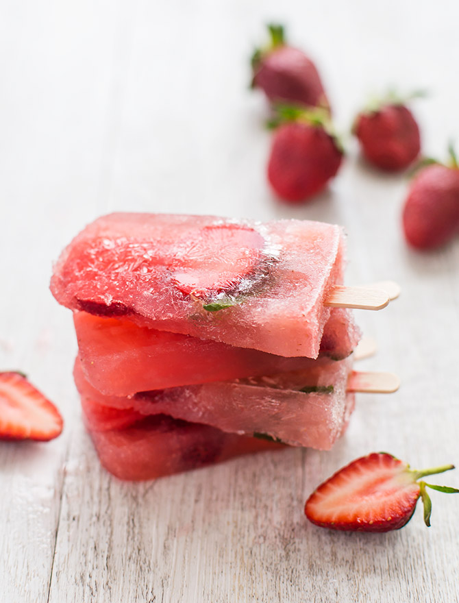 Rosé Sangria Popsicles