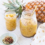 Spiced Pineapple Coconut Jam with Rum