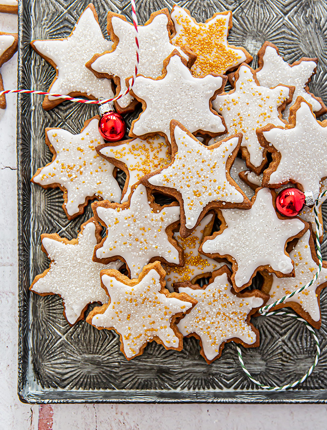 Spiced Stars and Snowflake Cookies