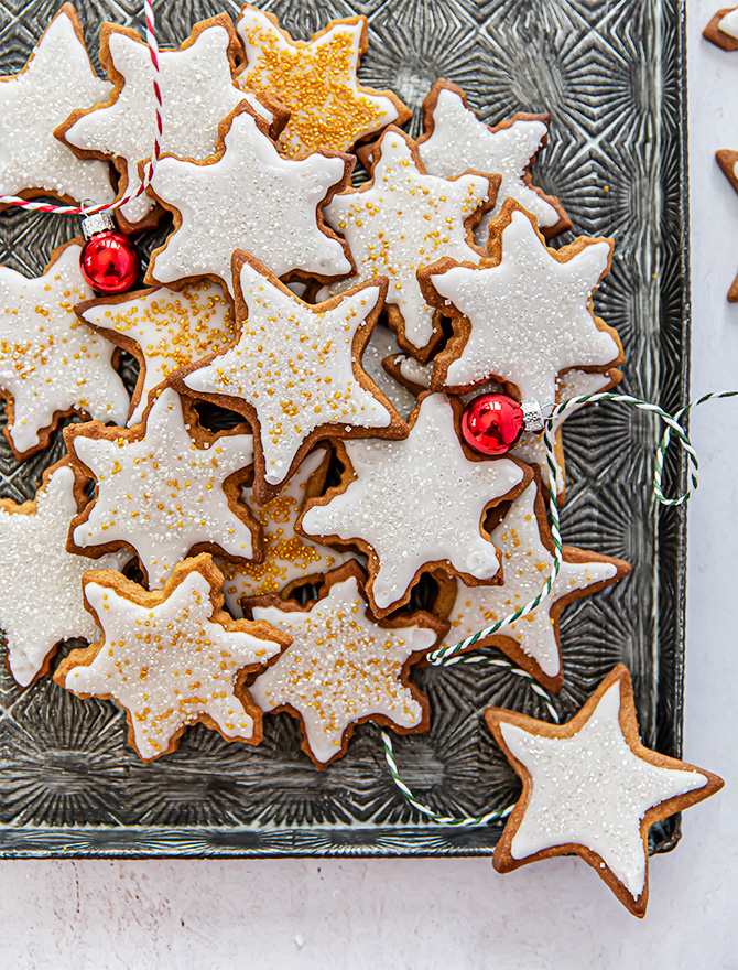 Spiced Stars and Snowflake Cookies