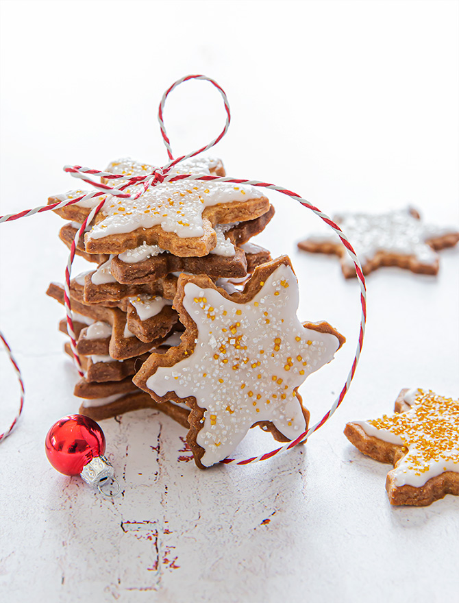 Spiced Stars and Snowflake Cookies