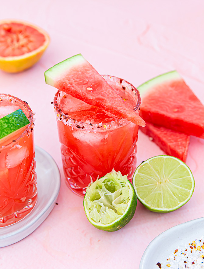 Spicy Watermelon Paloma