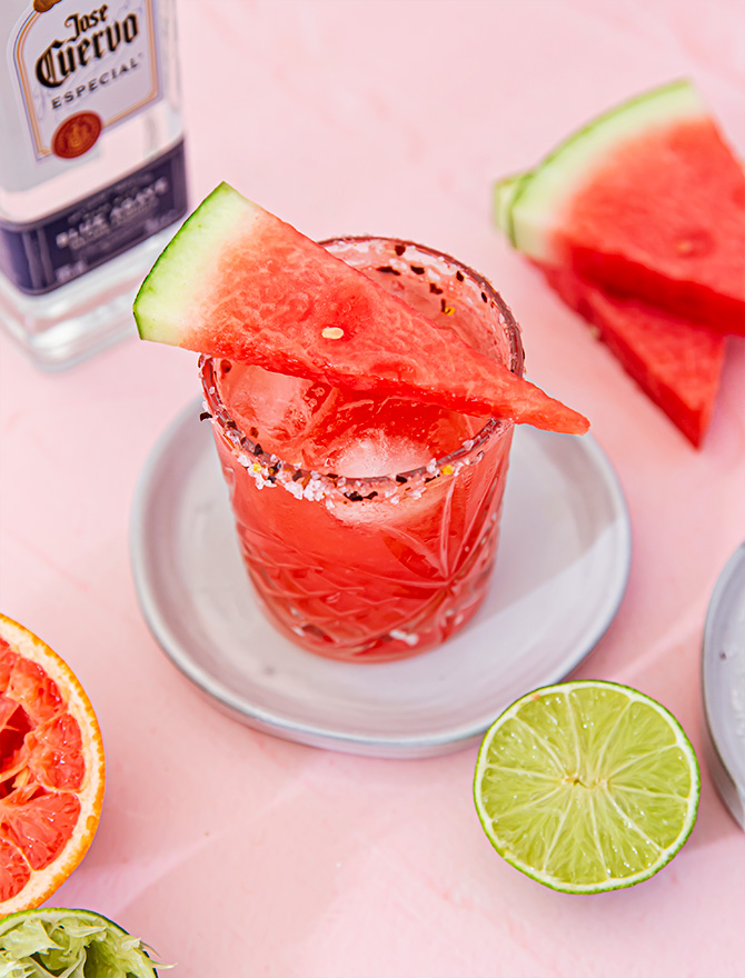 Spicy Watermelon Paloma