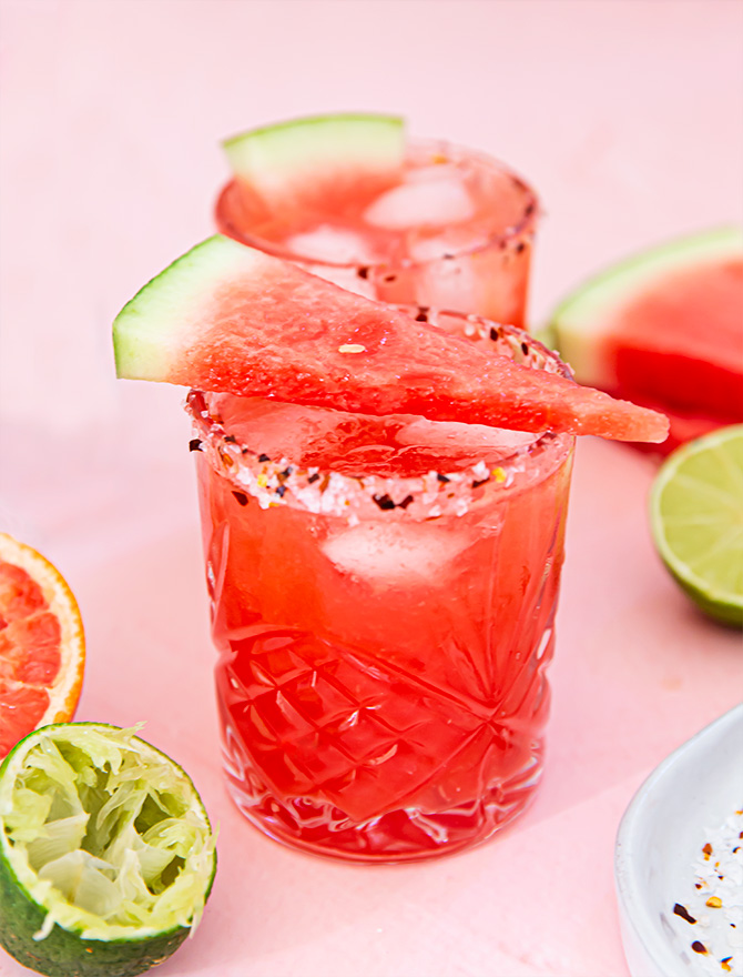 Spicy Watermelon Paloma