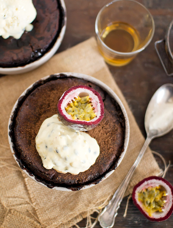 Spicyicecream Easter Recipes - Chocolate Whisky Pudding