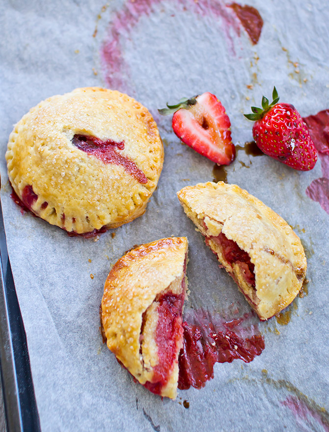 Strawberry Balsamic Hand Pies