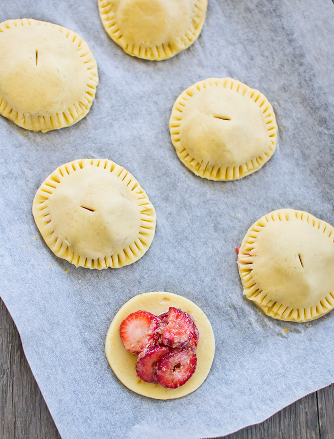 Strawberry Balsamic Hand Pies