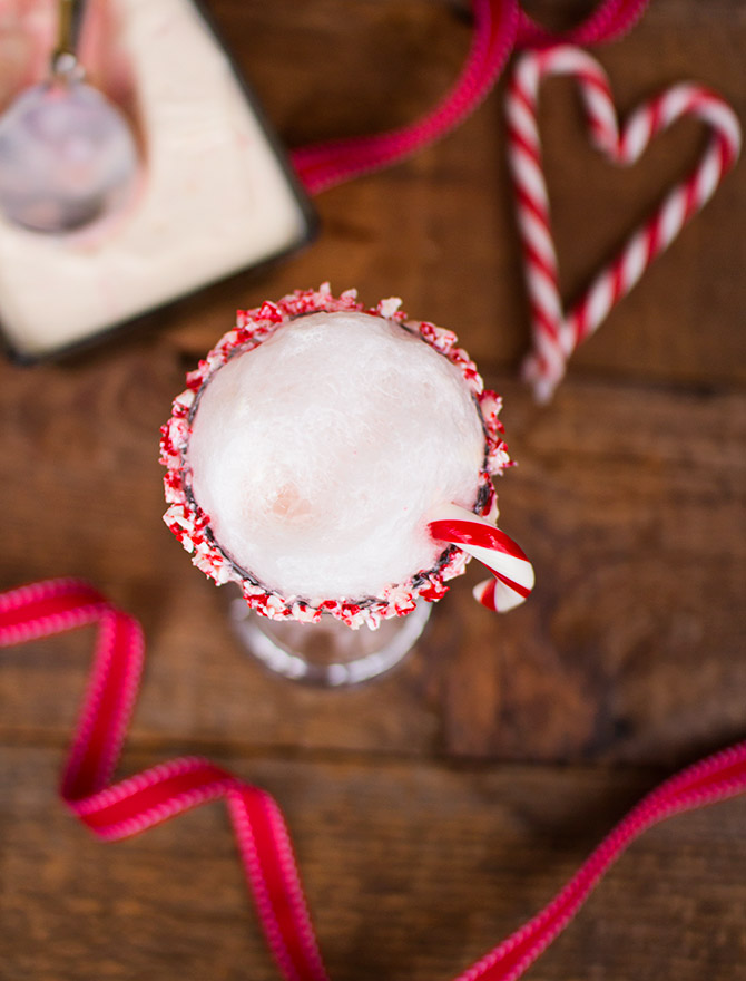 Boozy Candy Cane Spiders