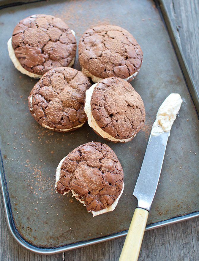 boozy-desserts-brownie-cookies-maple-bourbon-buttercream