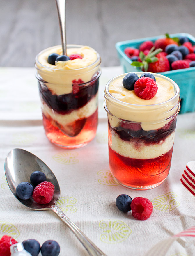 Boozy Desserts - Moscato and Berry Trifle