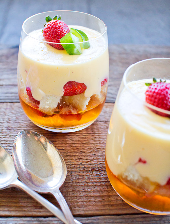 Boozy Desserts - Pimms Trifle