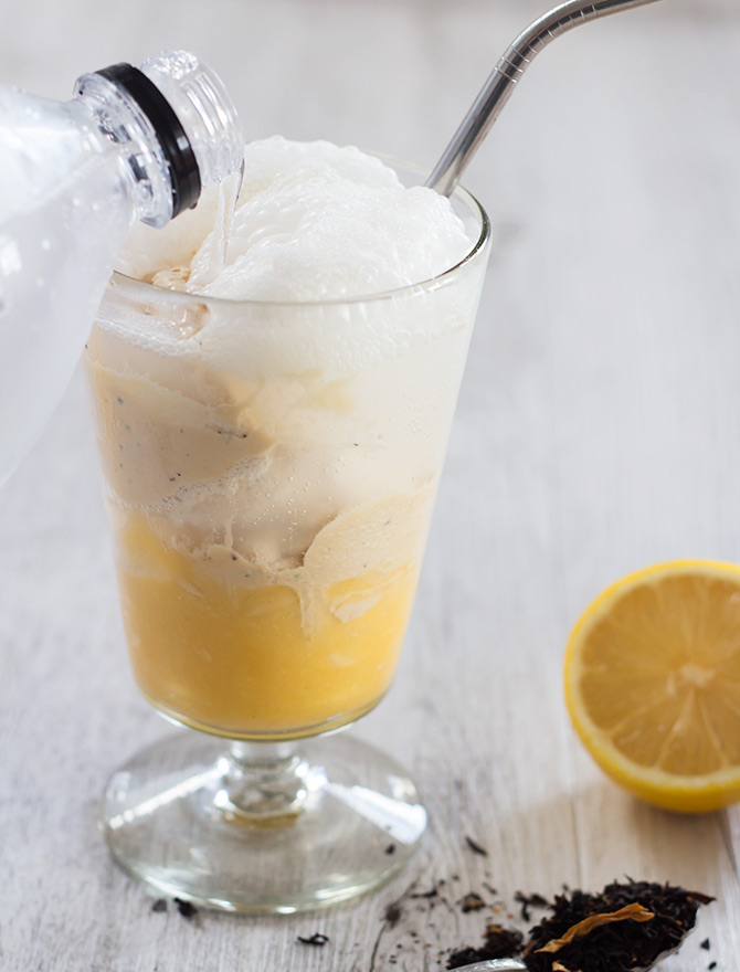 Lemon & Earl Grey Ice Cream Float