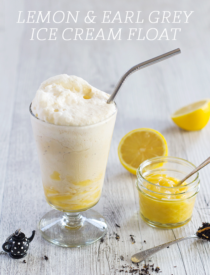 Lemon & Earl Grey Ice Cream Float