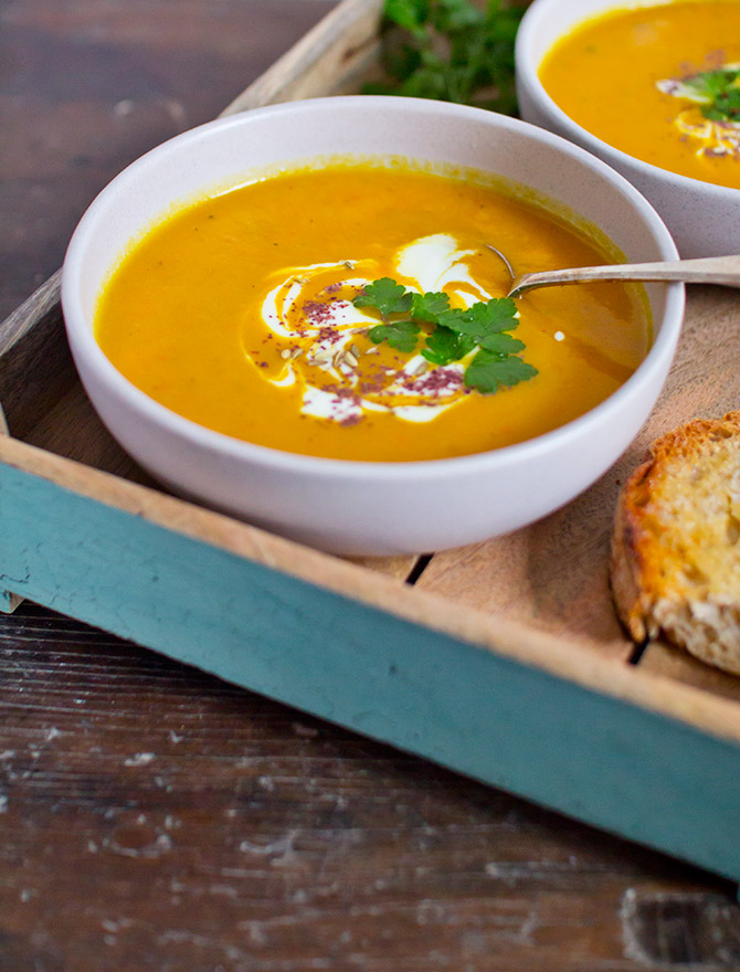 Pumpkin Turmeric Soup