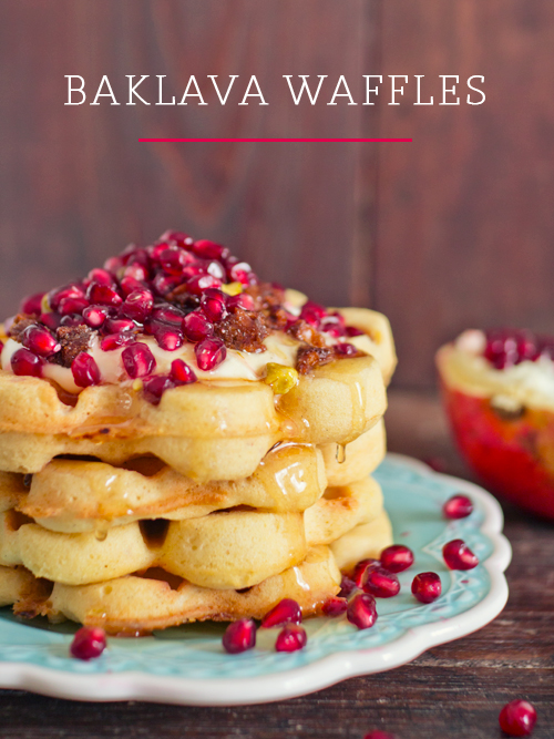 baklava waffles