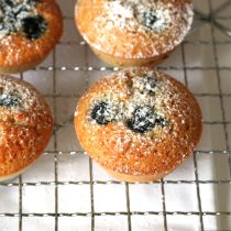 Blueberry Buckwheat Friands