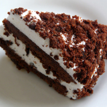 Devil’s Food White Out Cake