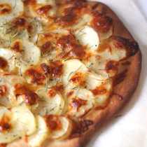 Potato and Rosemary Pizza