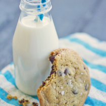 Rosemary, Chocolate Chip & Sea Salt Cookies