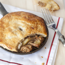 Pork, Apple and Cider Pie