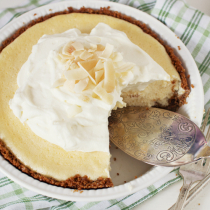 Key Lime Pie with Homemade Graham Cracker Crust