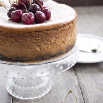 Chocolate Cherry Bourbon Cheesecake + 13 Ways with Cherries