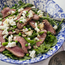 Simple Dinners 08 / Lamb, Pea, Mint & Fetta Salad