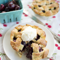 Cherry & Pimm's Pie