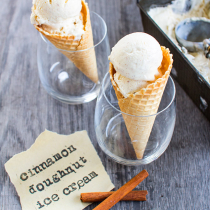 Cinnamon Doughnut Ice Cream