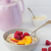 Coconut Bircher Overnight Oats (Dairy Free)