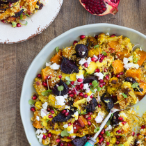 Simple Dinners 16 / Roasted Vegetable Salad with Quinoa