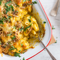 Simple Dinners 18 / Pumpkin Cauliflower Mac and Cheese