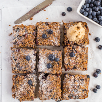 Blueberry Crumble Cake