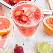 Roasted Strawberry Paloma