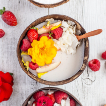 Coconut Panna Cotta (Dairy Free)