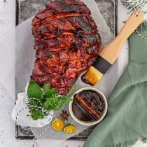 Soy and Calamansi Glazed Ham