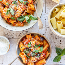 Eggplant Pasta (Pasta alla Norma)