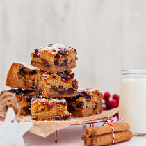 Fruit Mince Blondies