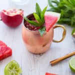 Watermelon Pomegranate Mule